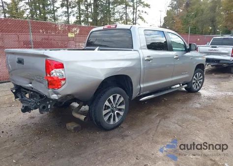 2021 Toyota Tundra Limited из США, поврежденный, VIN 5TFHY5F17MX968070